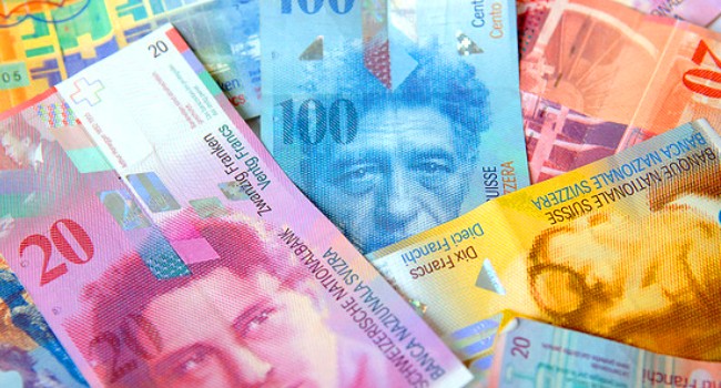 Franak ostao nepromenjen u odnosu na dolar